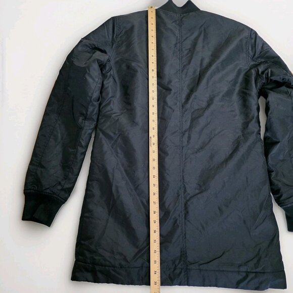 Schott NYC Jacket Flyer's Man M Black Army Type  U LS Pockets Two Way Zip Chore - Picture 6 of 16